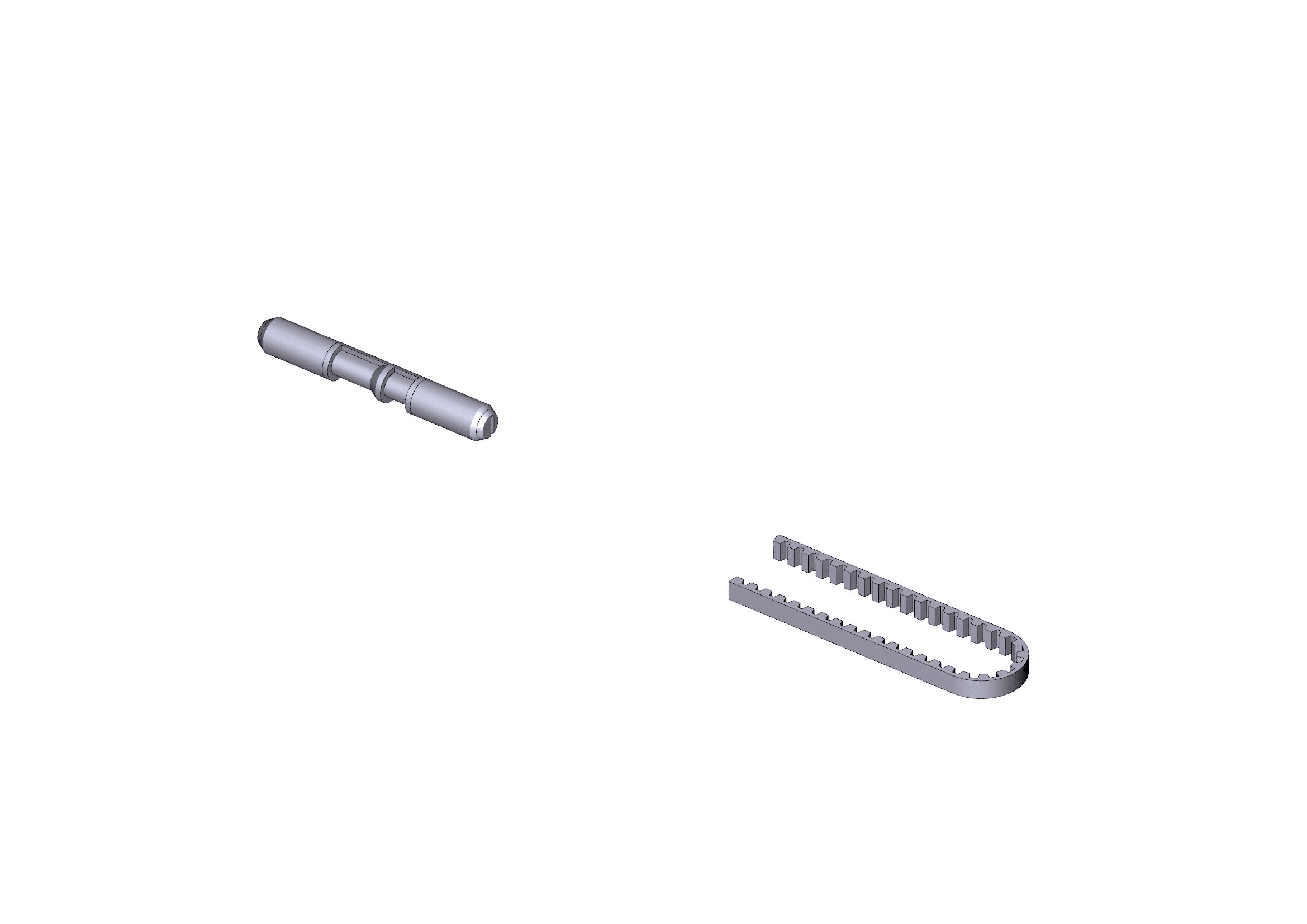 CAME SRL - CMC119RIE121 CINGHIA TRASMISSIONE - V0685 V0687 L=5,7
