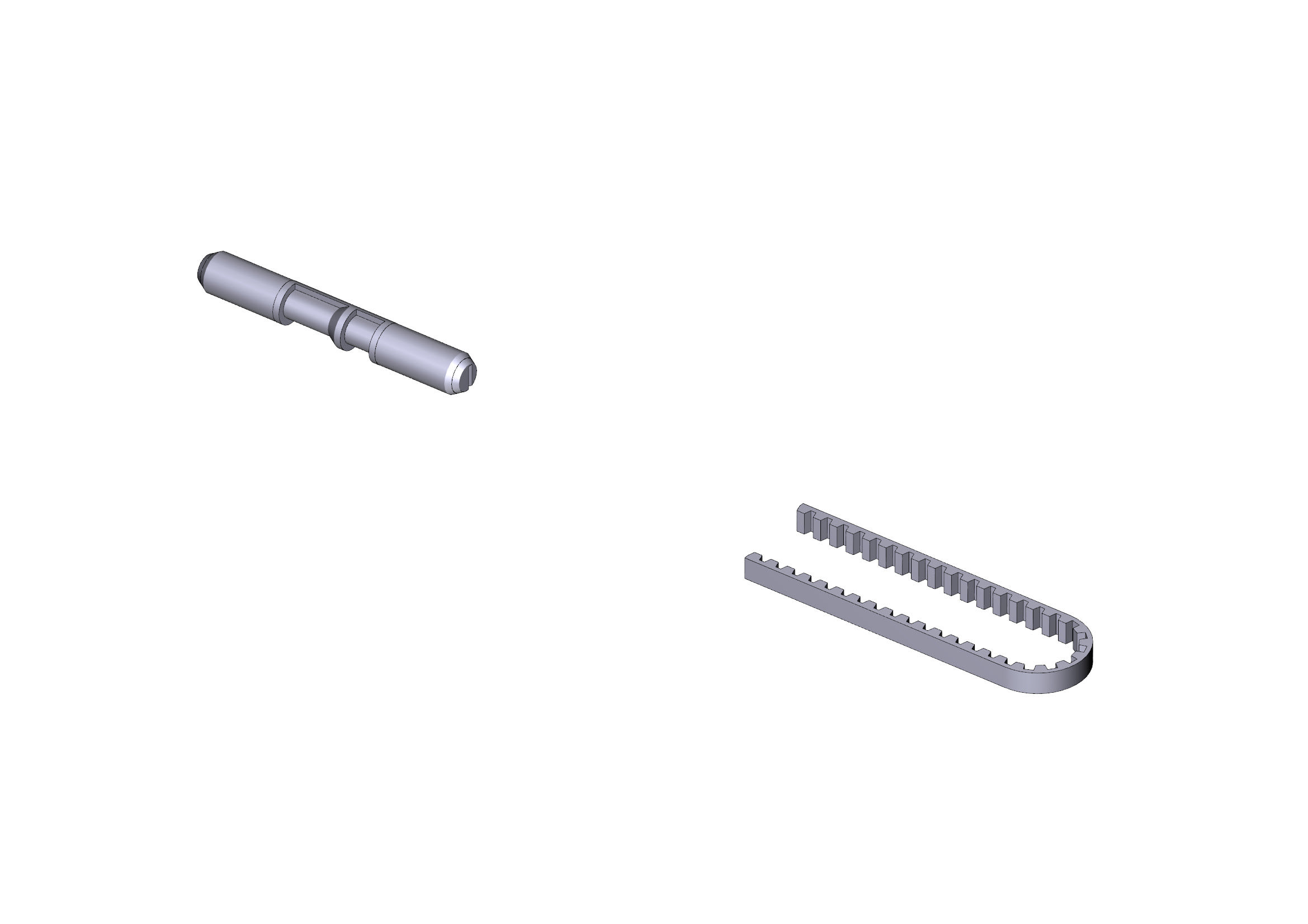 CAME SPA - CMC119RIE122 CINGHIA TRASMISSIONE - V0686 L=6,7M