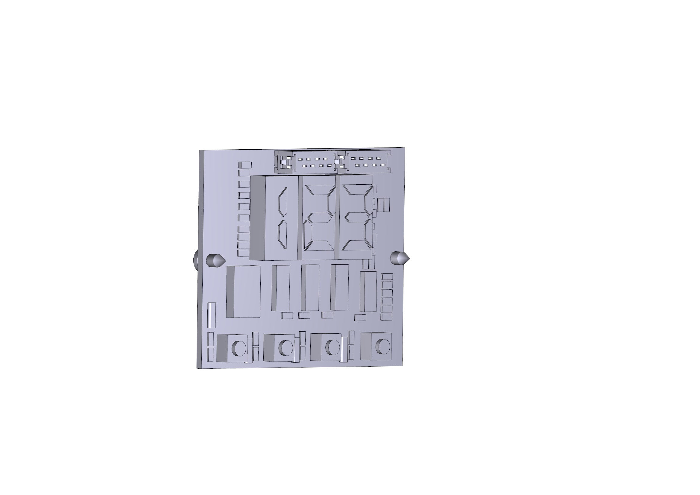 CAME SPA - CMC119RIE203 SCHEDA PULSANTI EM4024 VER10-13