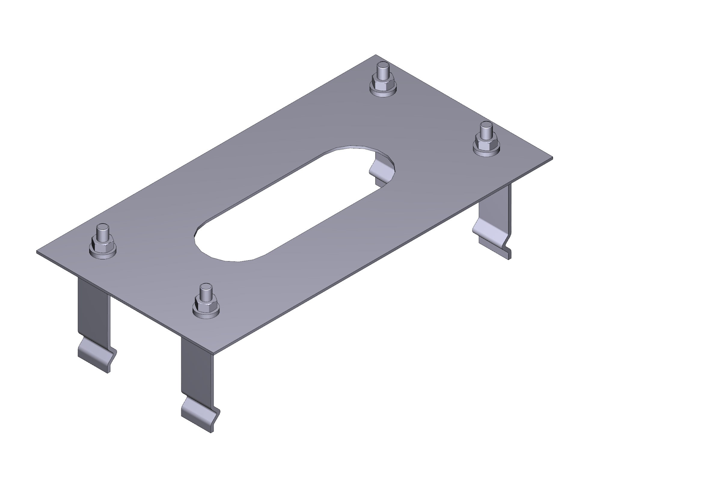 CAME SPA - CMC119RIG039 PIASTRA BARRIERA GARD 5-6-6,5-8M