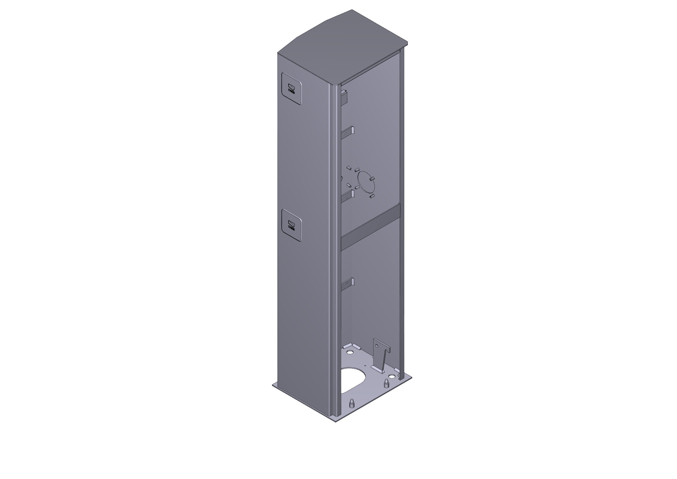 CAME SPA - CMC119RIG069 ARMADIO BARRIERA INOX G4001
