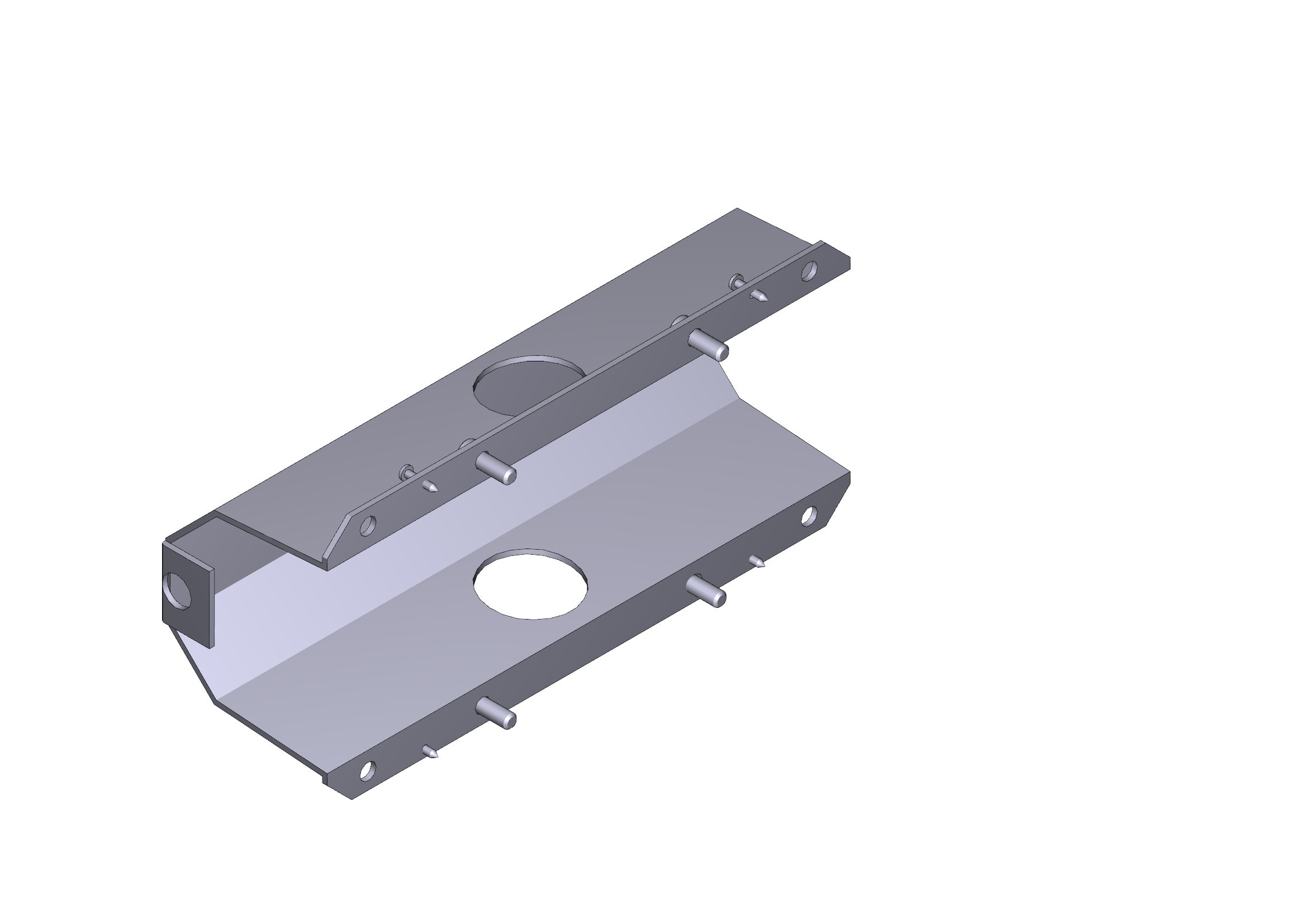 CAME SRL - CMC119RIG132 FLANGIA AGGANCIO ASTA 100 GARD 8