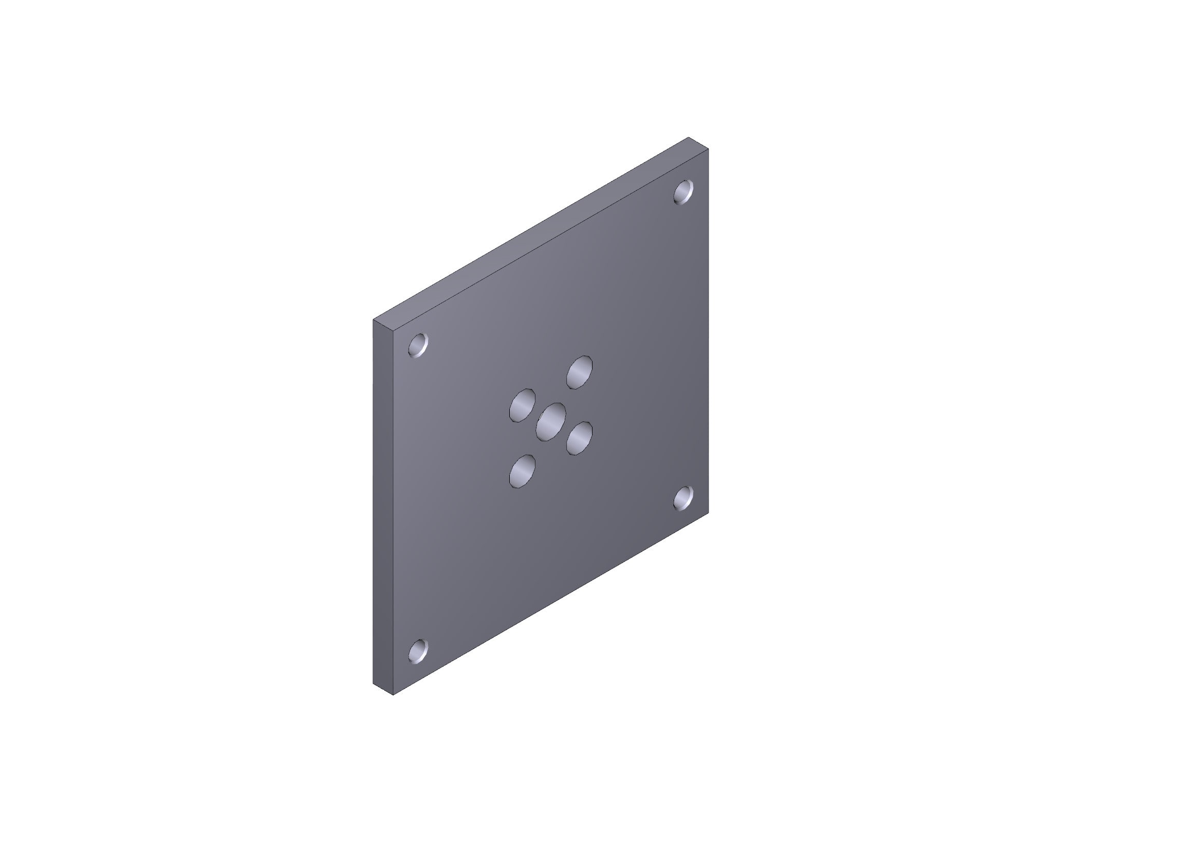CAME SPA - CMC119RIG169 PIASTRA ALBERO MOTORIDUTTORE GARD 4