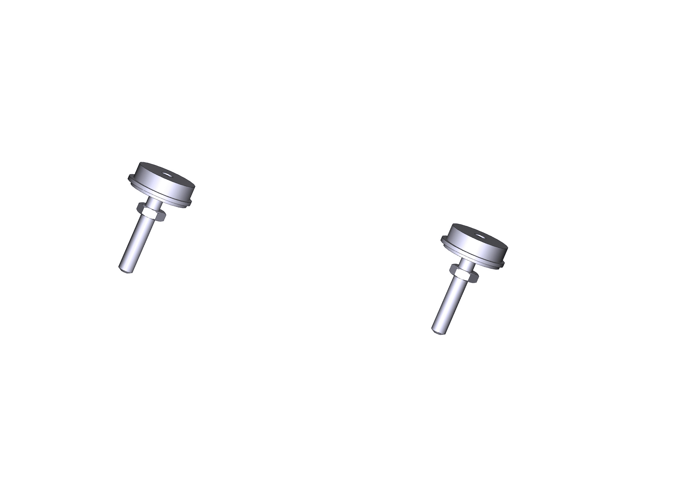 CAME SRL - CMC119RIG214 AMMORTIZZATORI BRACCIO GARD 8 2PZ