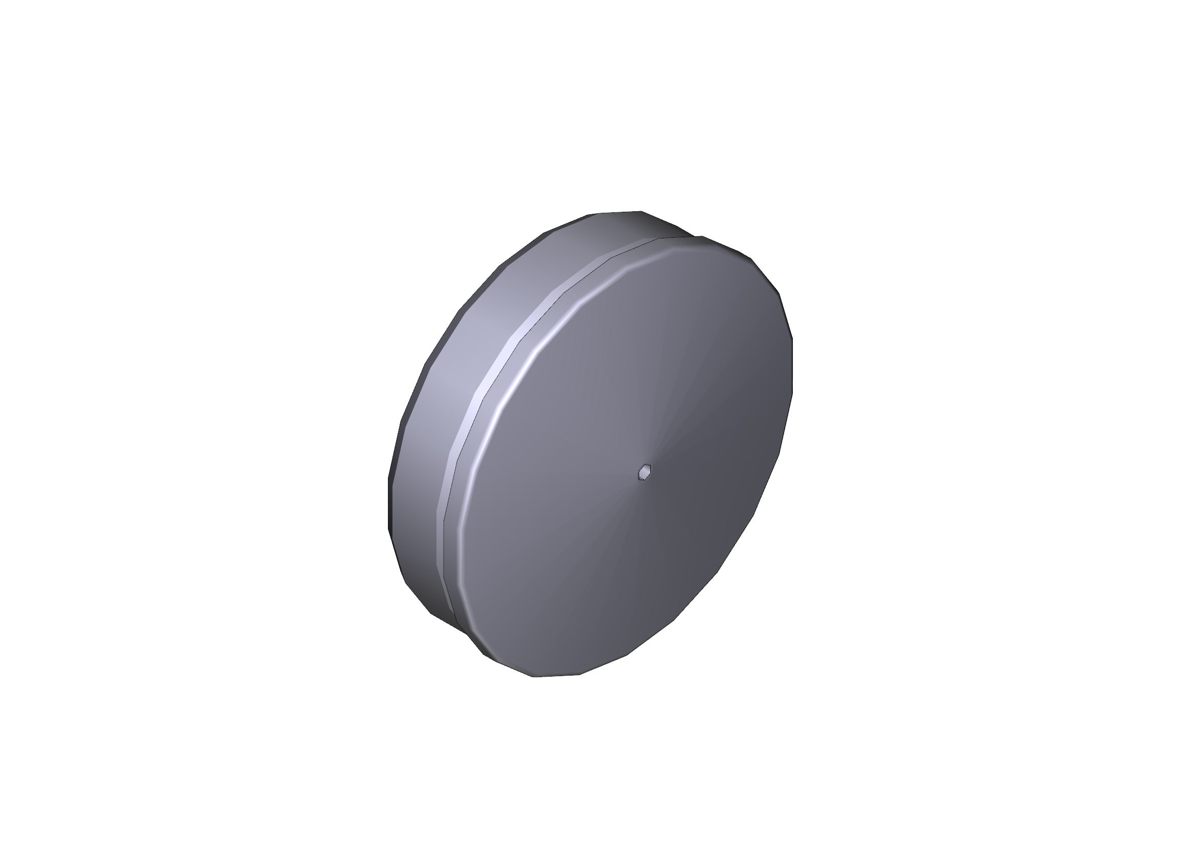 CAME SPA - CMC119RIG216 TAPPO ASTA TUBOLARE 100 GARD