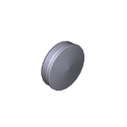 CAME SPA - CMC119RIG216 TAPPO ASTA TUBOLARE 100 GARD