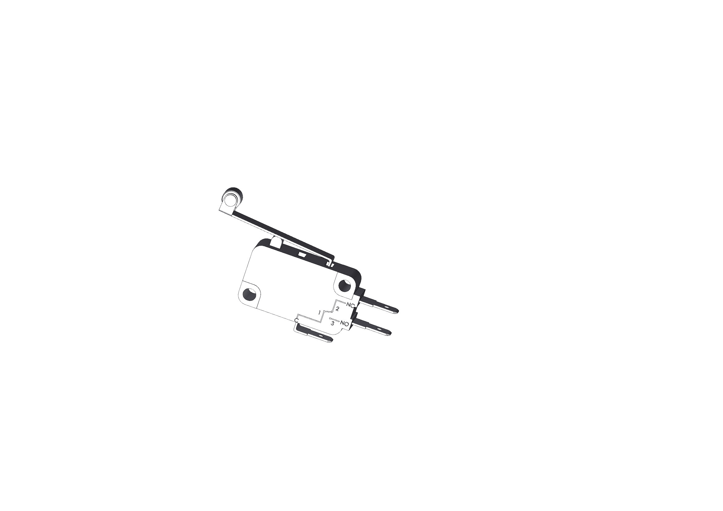 CAME SRL - CMC119RIR087 MICROINTERRUTTORI LEVA LUNGA ROT. 10PZ