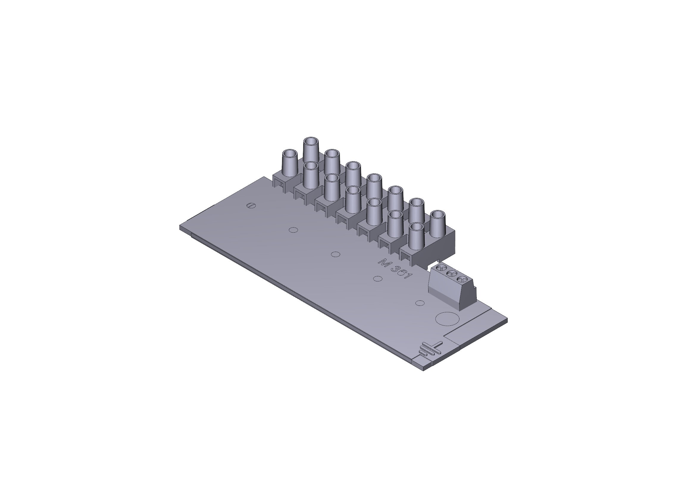 CAME SRL - CMC119RIR301 SCHEDA GESTIONE RALLENTAMENTI - ZL170N