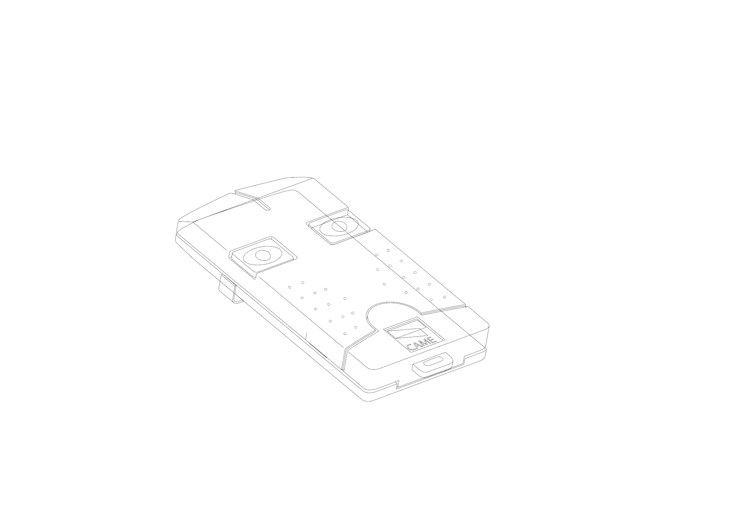 CAME SPA - CMC119RIR313 GUSCIO TRASMETTITORE - TOP-302A