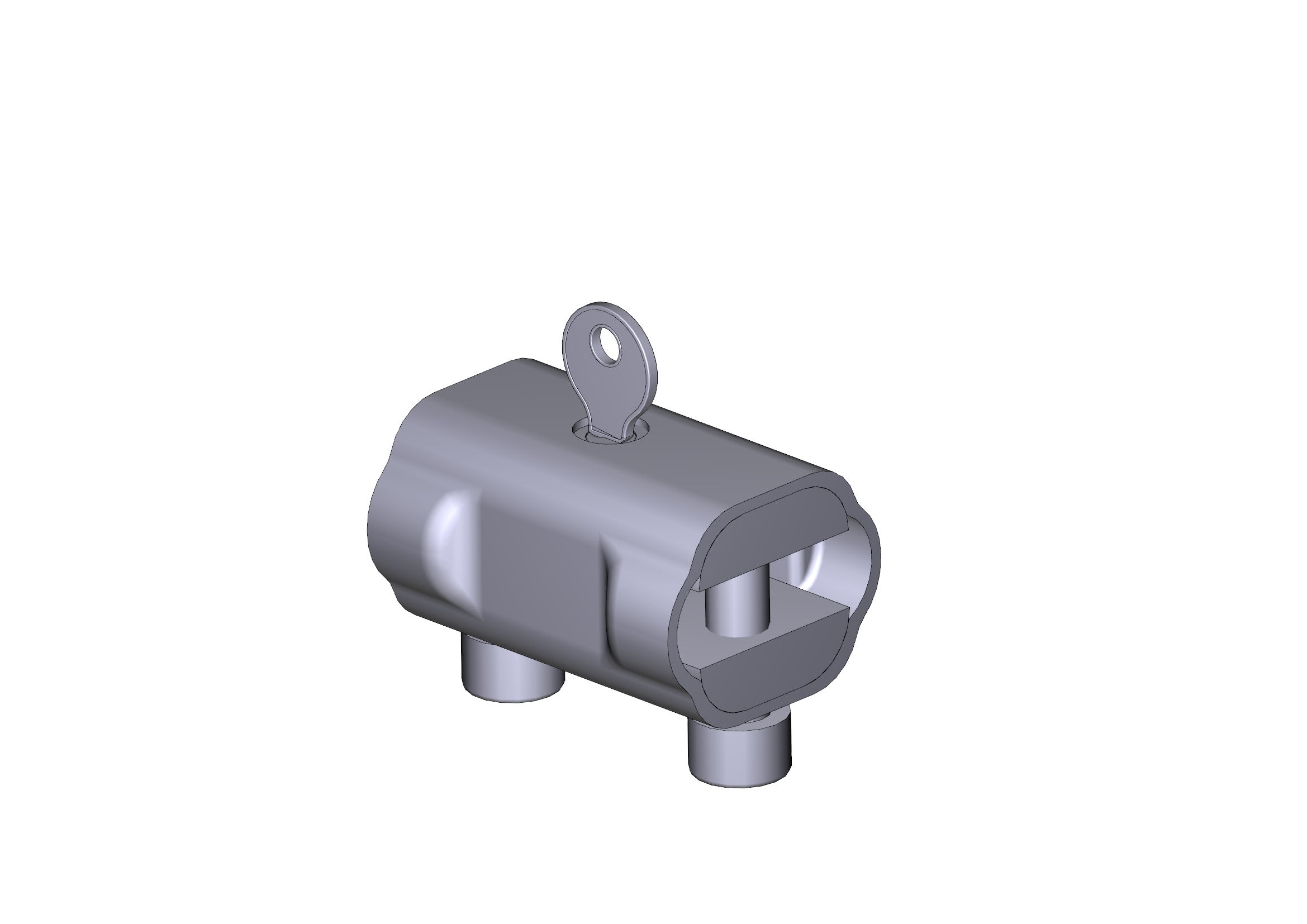 CAME SRL - CMC119RIX017 LUCCHETTO AGGANCIO CATENA CAT-I