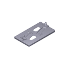 CAME SRL - CMC119RIY006 BASE ANCORAGGIO MOTORIDUTTORE BX BXV