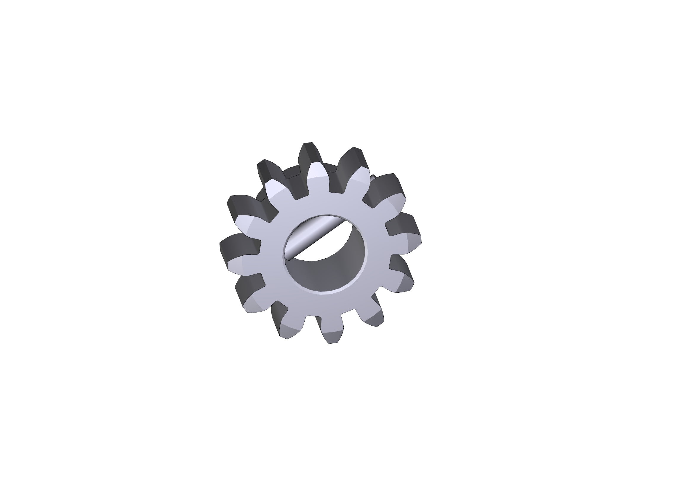 CAME SPA - CMC119RIY066 PIGNONE M=6 Z=12 BY-3500T