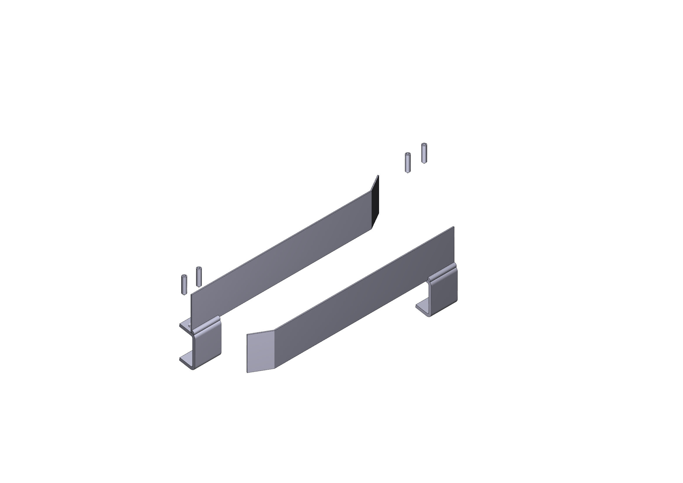 CAME SPA - CMC119RIY078 ALETTE FINECORSA BK 2200KG BY-3500T