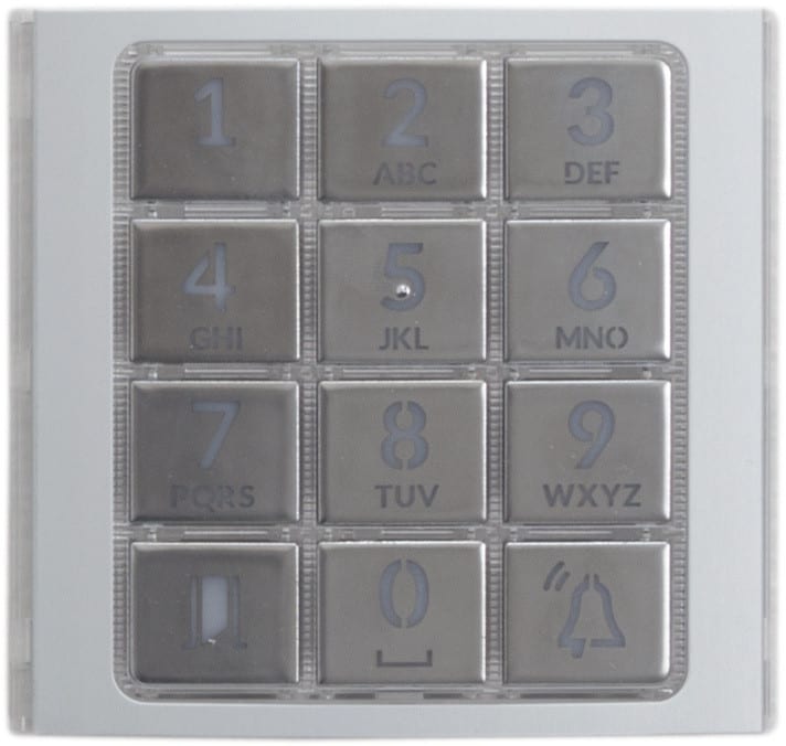 CAME SPA - CMC60020270 MTMFKB-FRONTALE MODULO TASTIERA