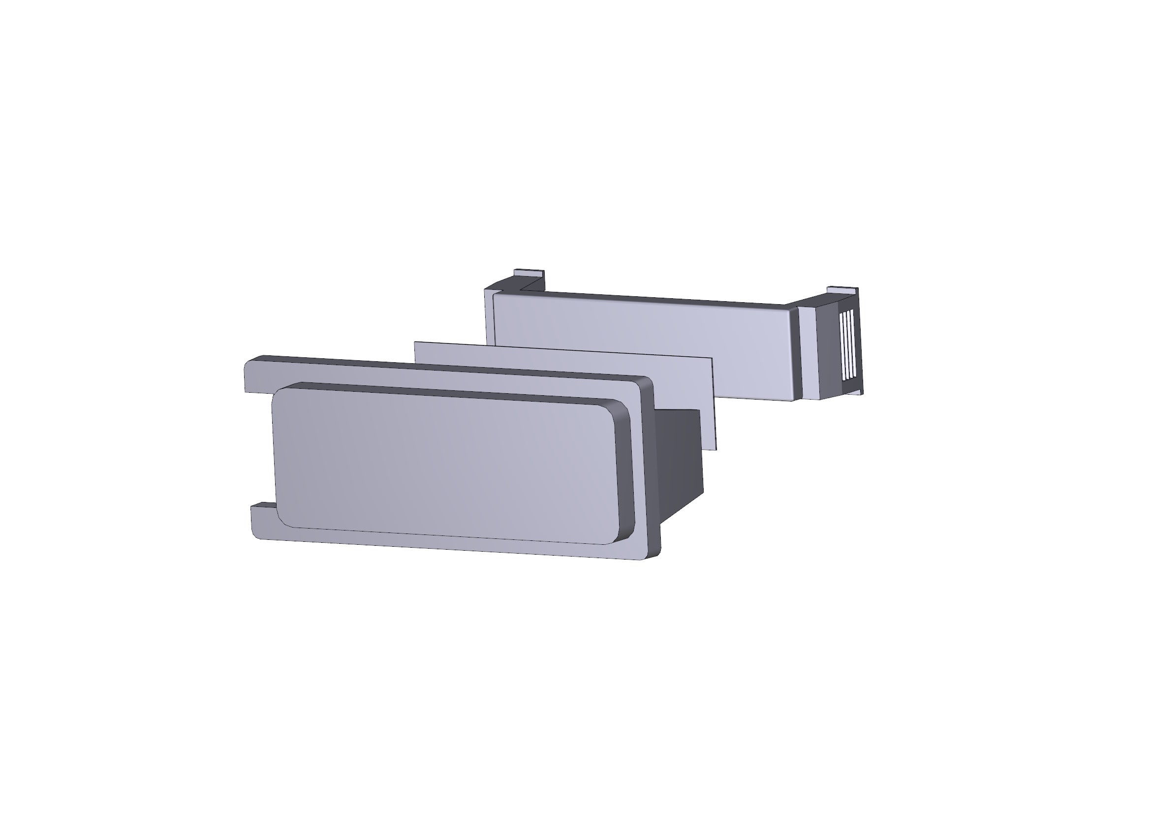 CAME SPA - CMC68022900 VETRINO PORTANOME TARGHA VR
