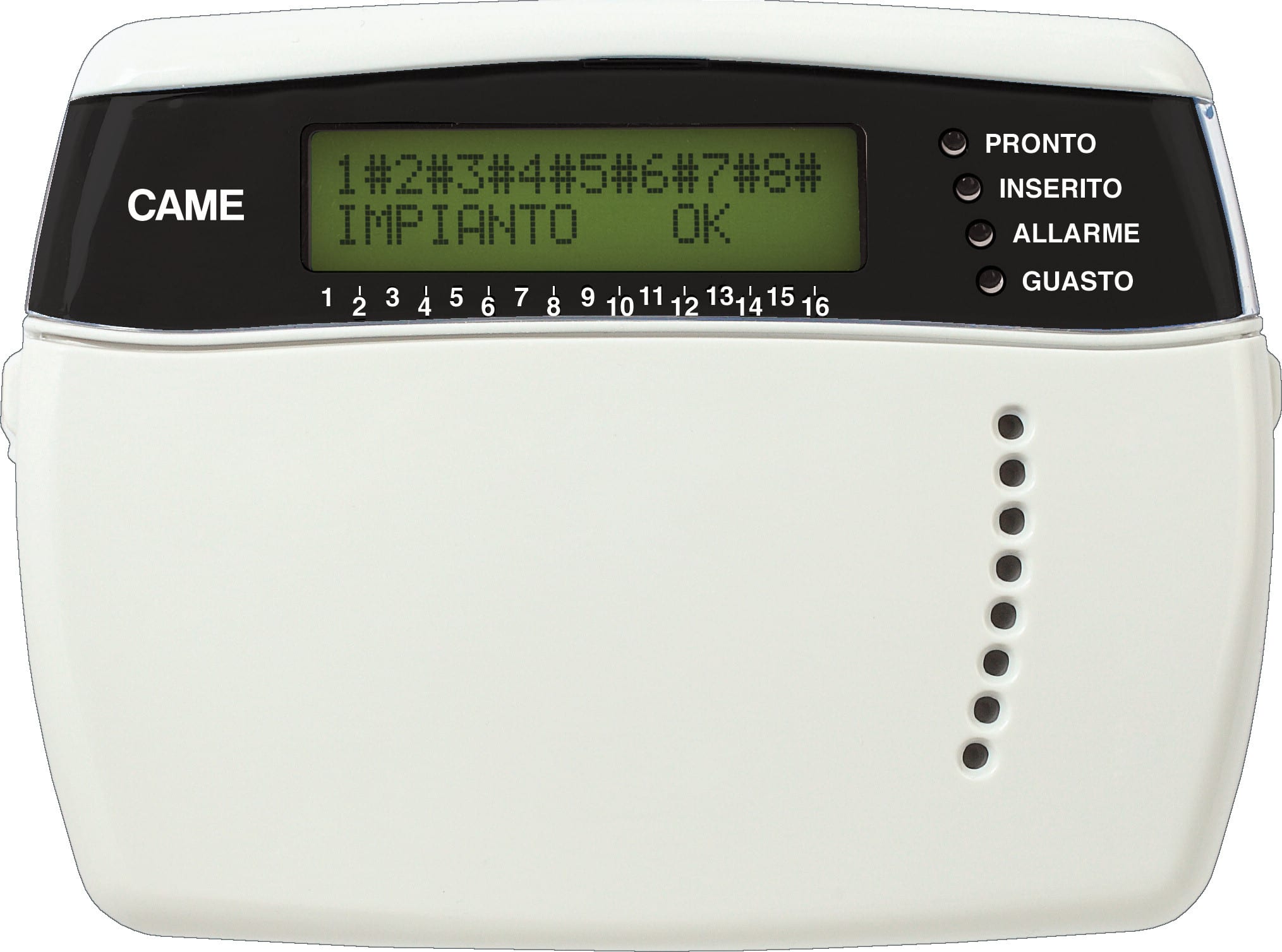 CAME SPA - CMC846CA-0010 PXKD TASTIERA LCD DA PARETE
