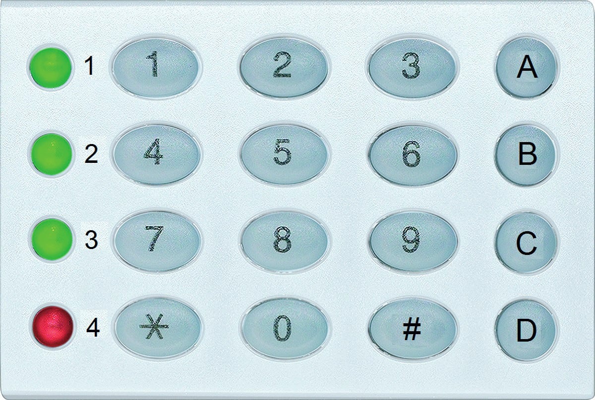 CAME SPA - CMC846CA-0020 PXKIB TASTIERA DA INCASSO BIANCA