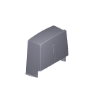 CAME SRL - CMC88001-0076 COPERCHIO MOTORIDUTTORE OPS001 RAL 7024