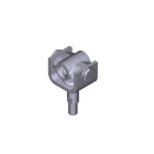 CAME SPA - CMC88001-0127 BOCCOLA MADREVITE+STAFFA SERIE AMICO