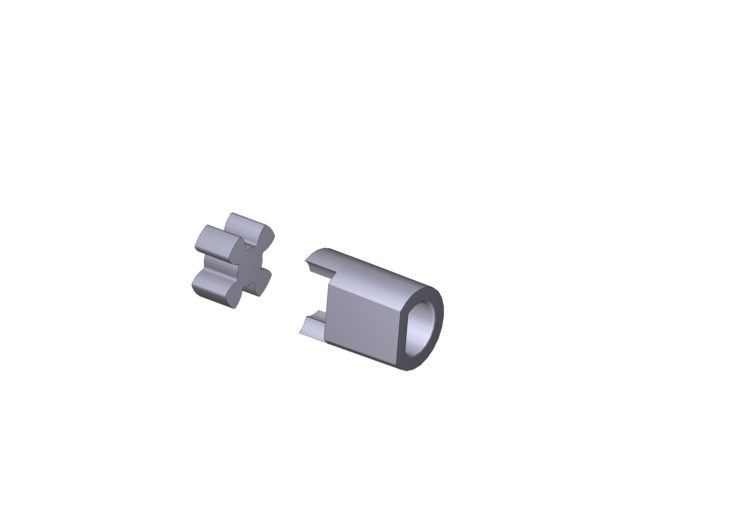 CAME SPA - CMC88001-0153 GIUNTO TRASMISSIONE MOTORE SERIE ATI 3PZ