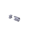 CAME SRL - CMC88001-0153 GIUNTO TRASMISSIONE MOTORE SERIE ATI 3PZ
