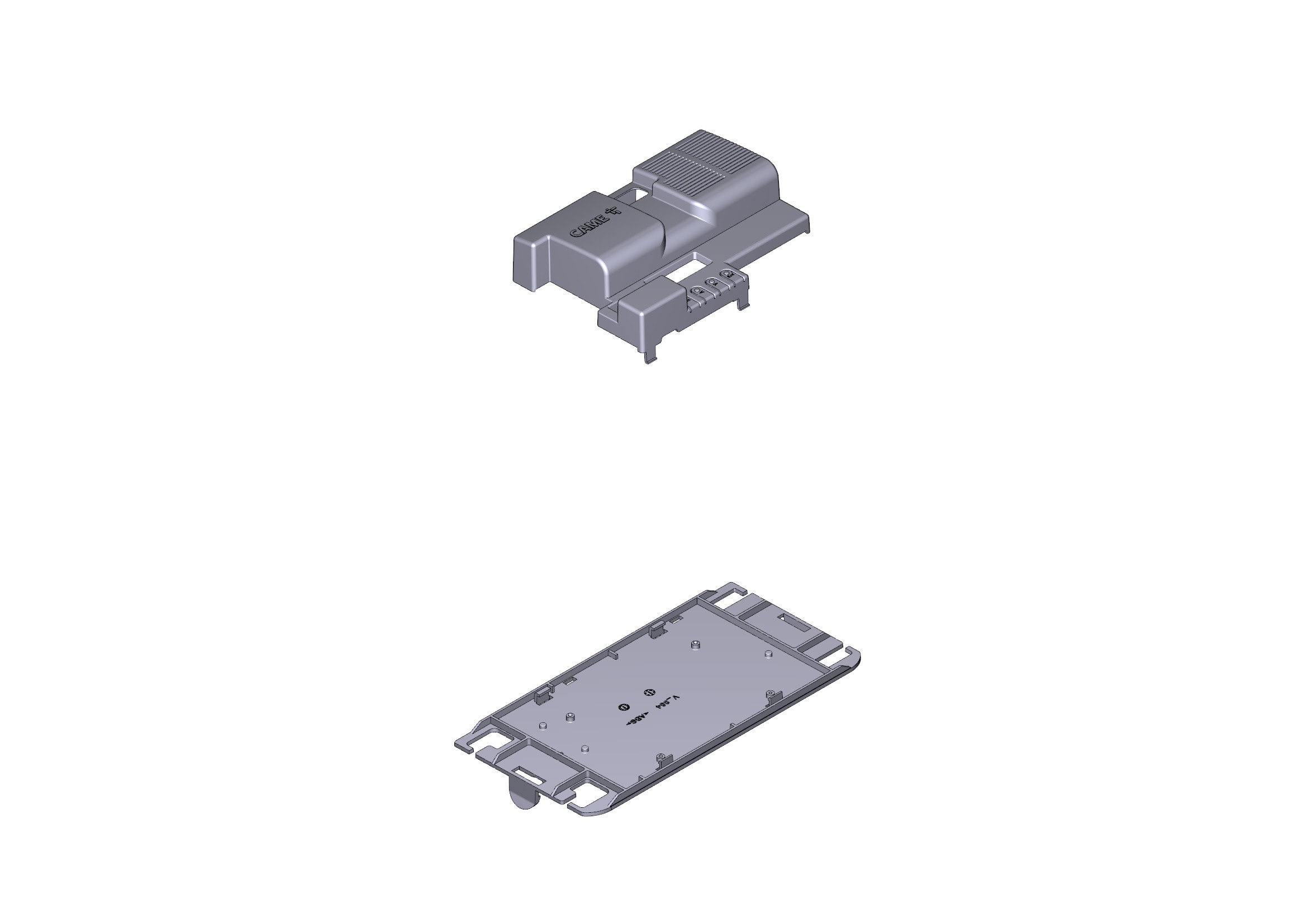 CAME SRL - CMC88001-0175 COVER E FONDO CENTRALE BKV
