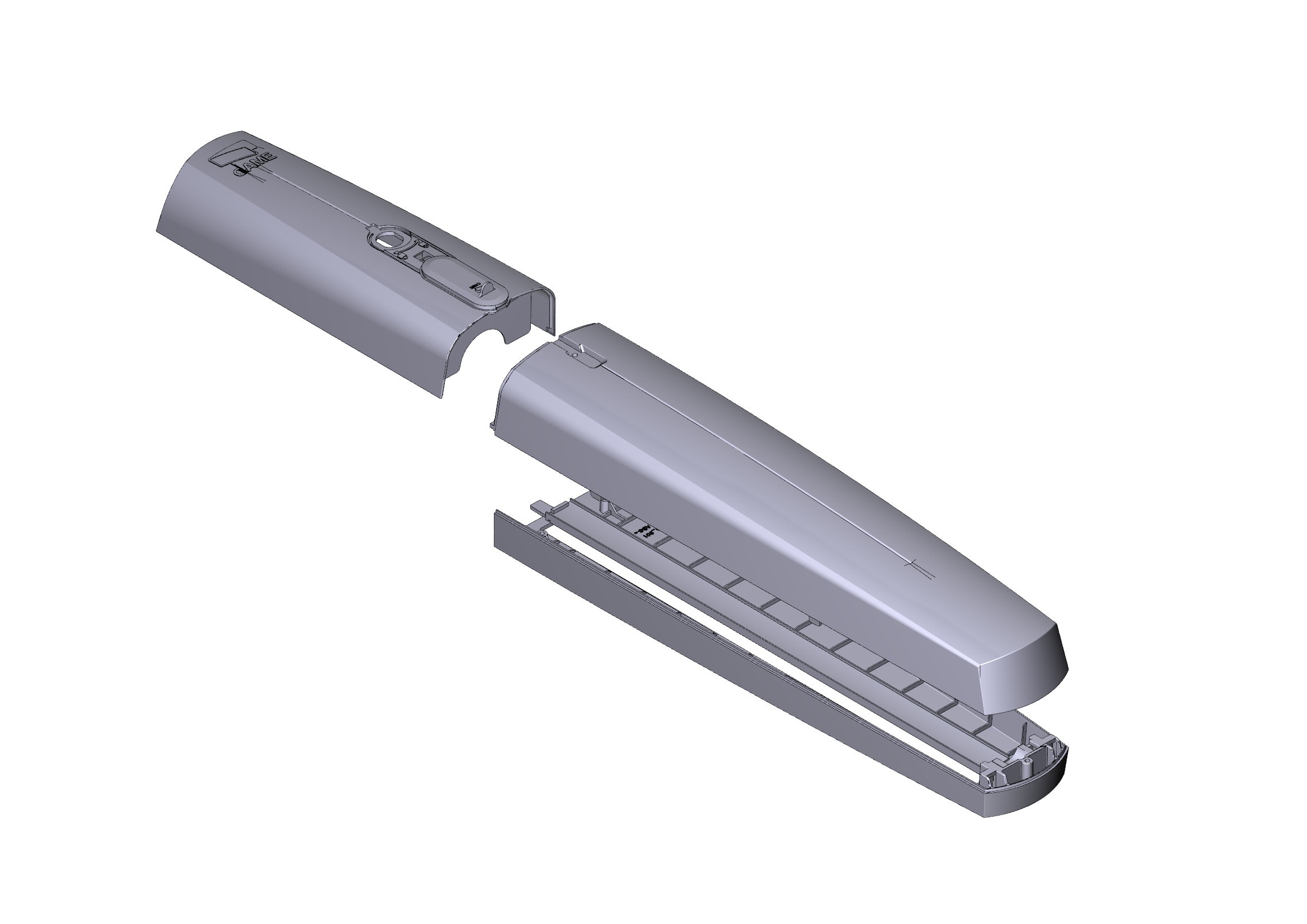 CAME SPA - CMC88001-0202 GRUPPO PLASTICHE EST. RAL7024 AXI20-25