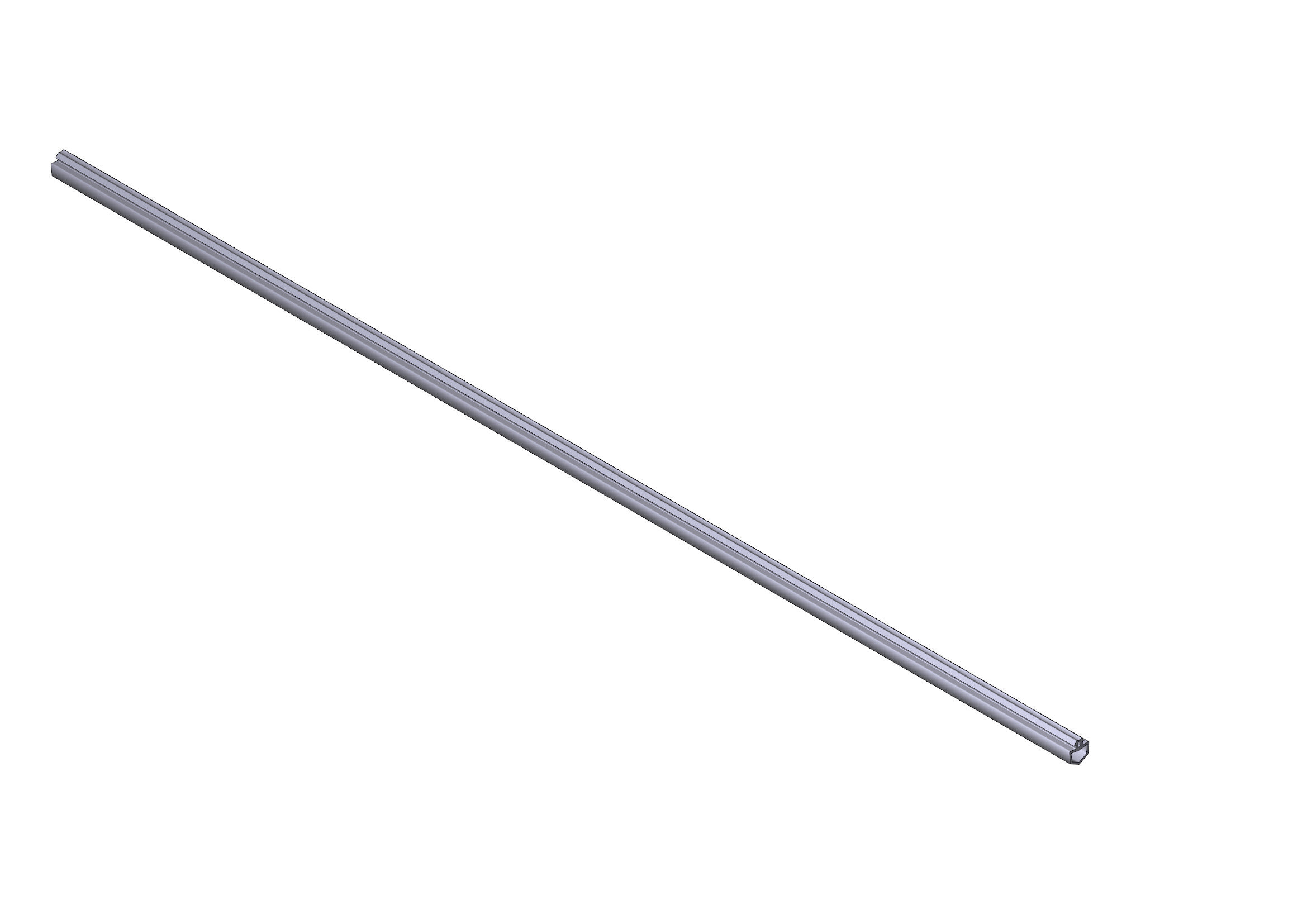 CAME SPA - CMC88003-0040 RICAMBIO PROFILO PASSIVO L=3800MM