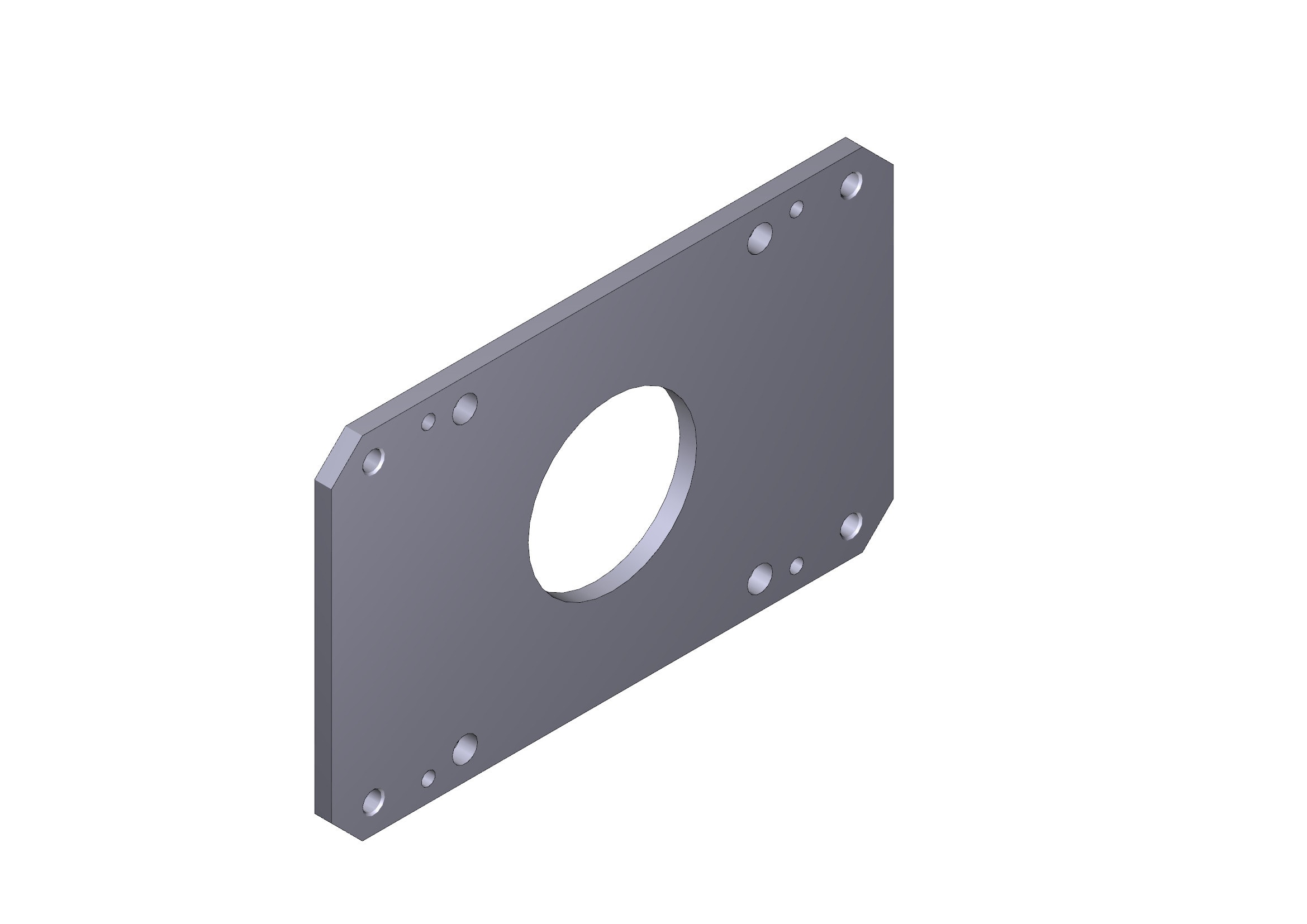 CAME SRL - CMC88003-0073 PIASTRA INTERMEDIA ATTACCO ASTA GT4-GX4