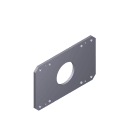 CAME SRL - CMC88003-0073 PIASTRA INTERMEDIA ATTACCO ASTA GT4-GX4