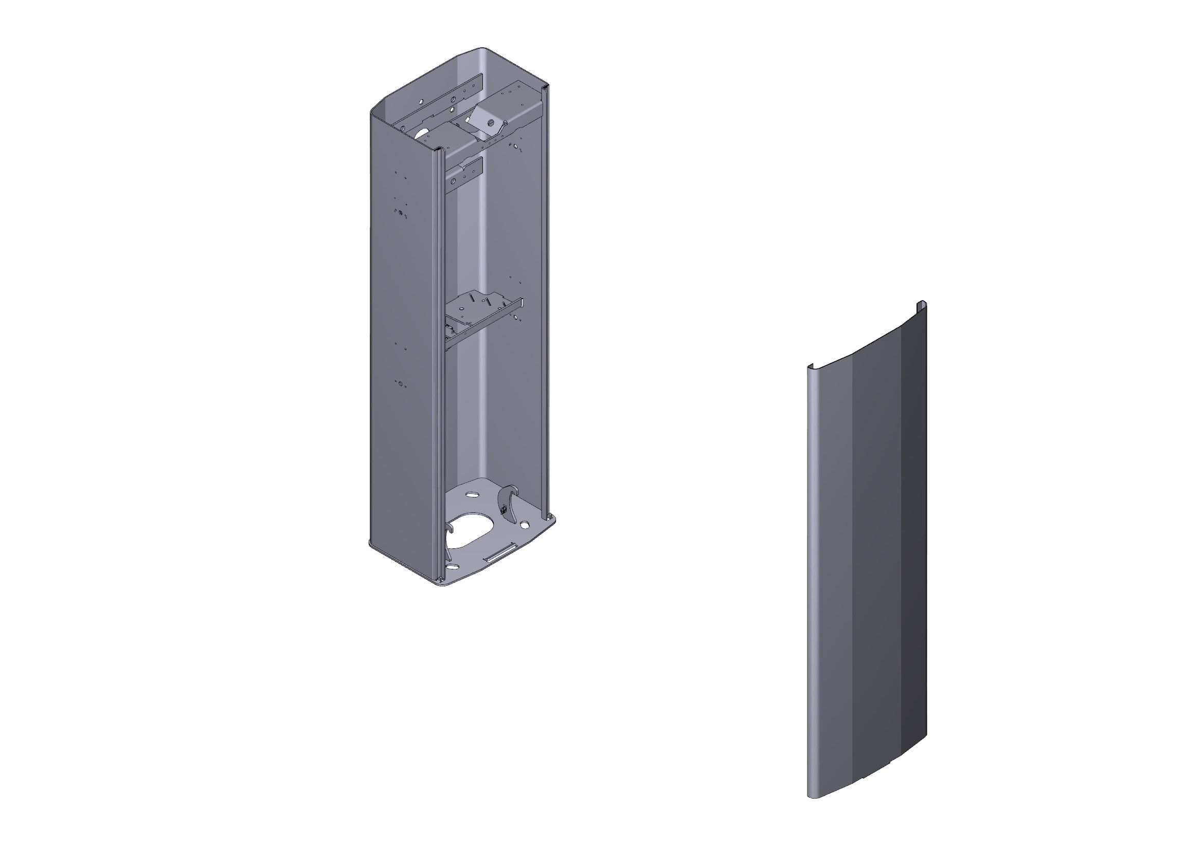 CAME SRL - CMC88003-0078 ARMADIO CON PORTA BARRIERA GT4-GX4