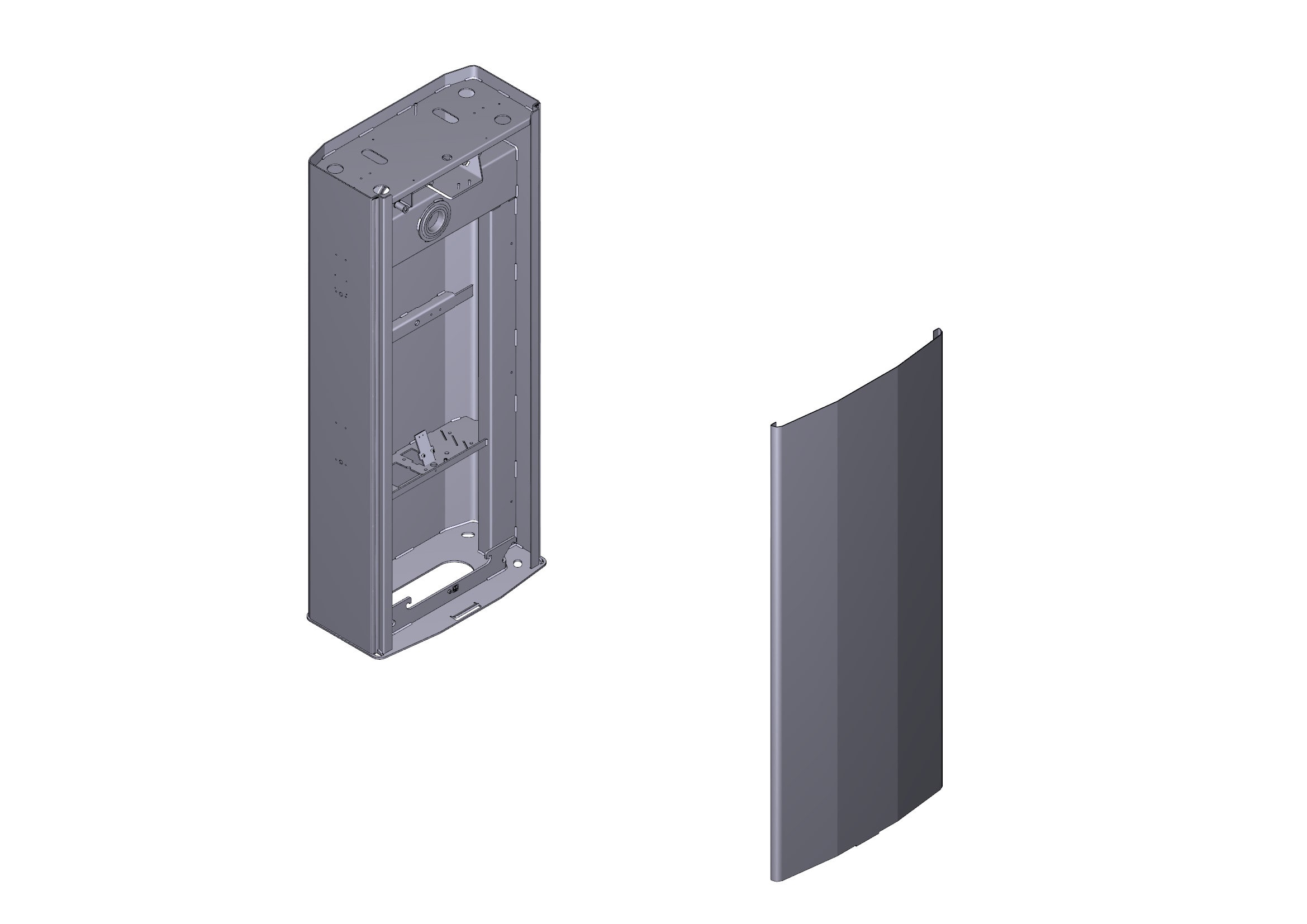 CAME SRL - CMC88003-0097 ARMADIO CON PORTA BARRIERA GT8