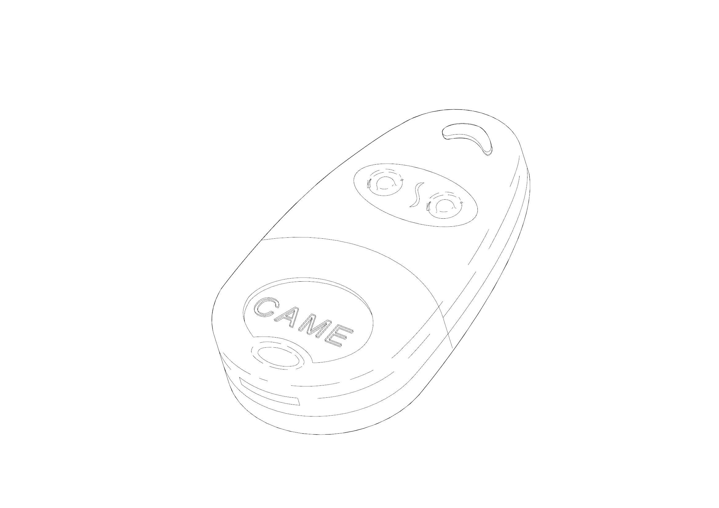 CAME SRL - CMC88006-0063 GUSCI TRASMETTITORE TOP-432NA 5PZ