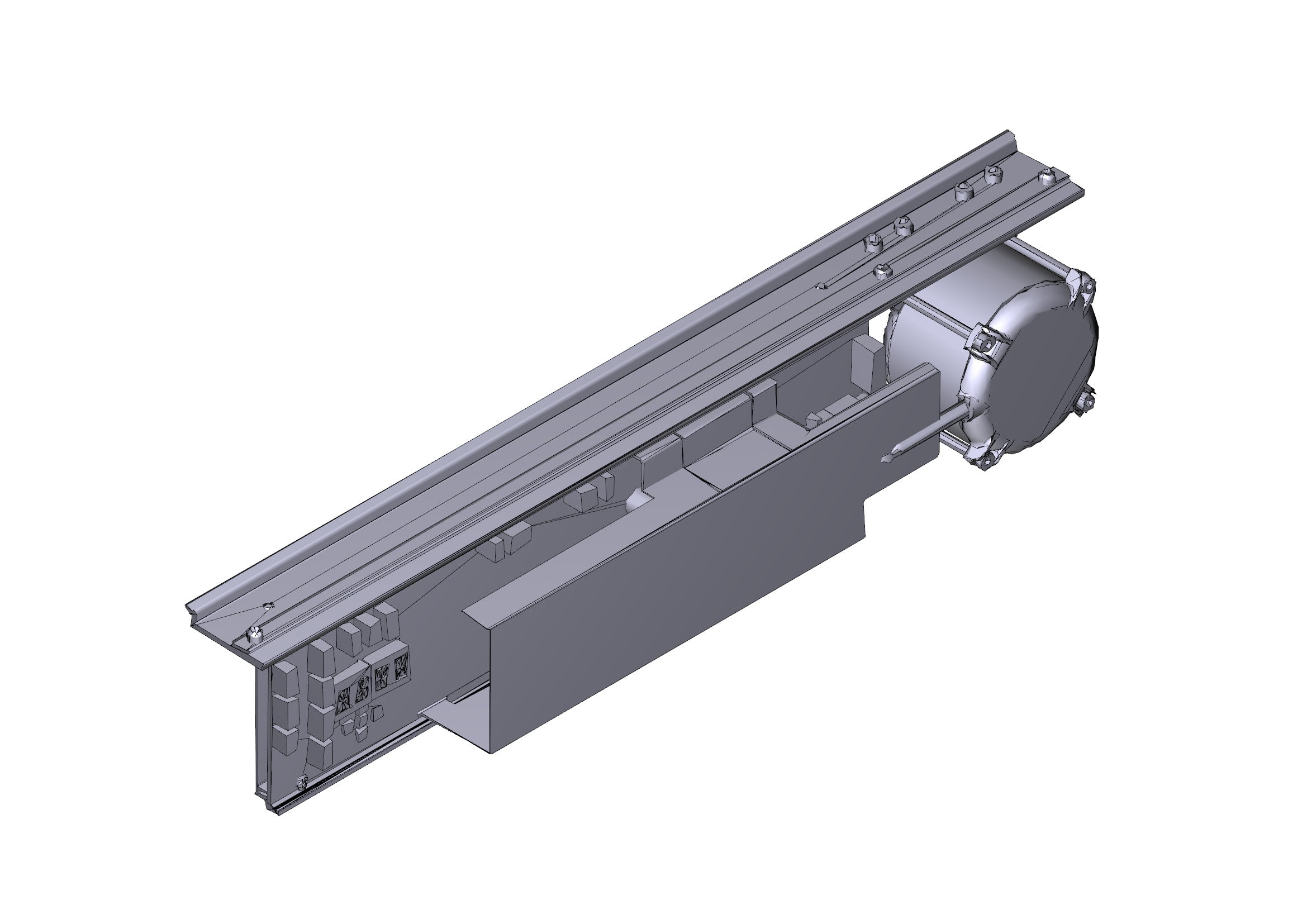 CAME SRL - CMC88018-0010 GRUPPO COMANDO TRAZIONE FLUO SL STANDARD
