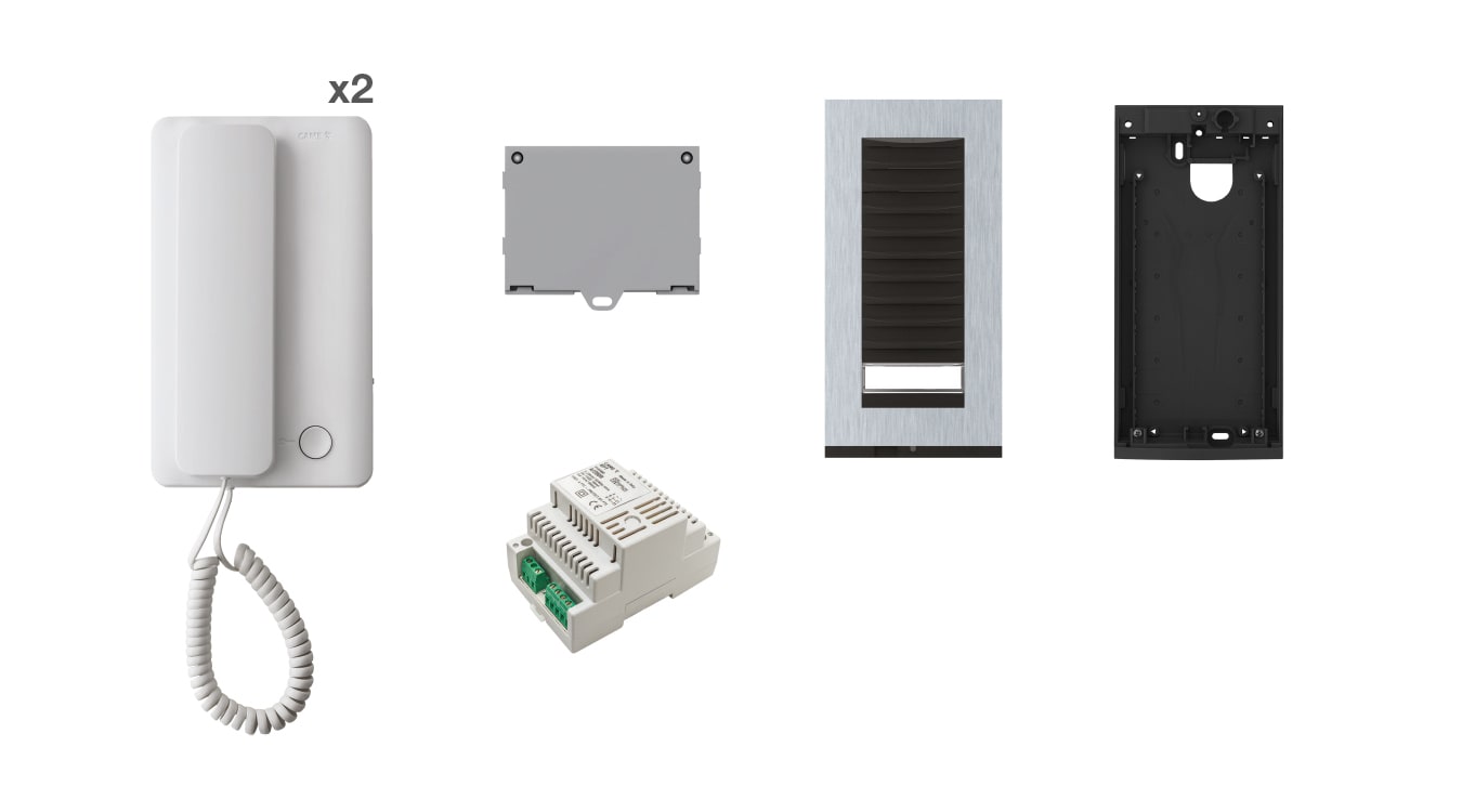 CAME SPA - CMC8K40CA-007 AGT2K200A03 KIT 2-FAM.AGT A200+TARGHA