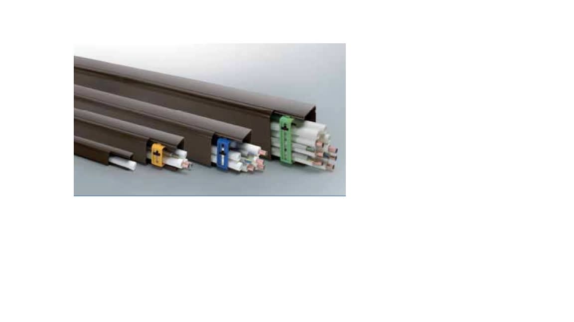CANALPLAST - CANCON90M CANALE CONDIZ. 90X65 MARRONE