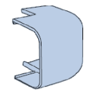 CANALPLAST - CANCONAE70 ANGOLO ESTERNO 70 B.9010