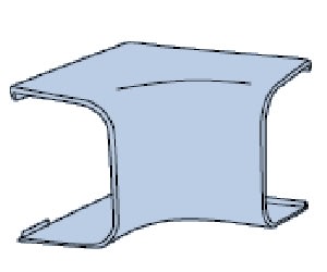 CANALPLAST - CANCONAI90 ANGOLO INTERNO 90 B.9010