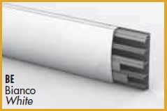 CANALPLAST - CANSMT120BE CAN.SIMMETRICO 120X29 B9010 4 SCOMPARTI