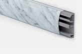 CANALPLAST - CANTRSMC8 BAT.TR2000 75X25 COL. MARMO CARRARA