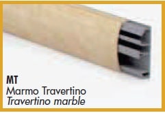 CANALPLAST - CANTRSMT BAT.TR2000 75X25 COL. MARMO TRAVERTINO