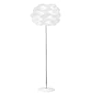 ROSSINI - RSSCAR003 PIANTANA CROMO/PARALUME POLICARBONATO BIANCO E27 IP20