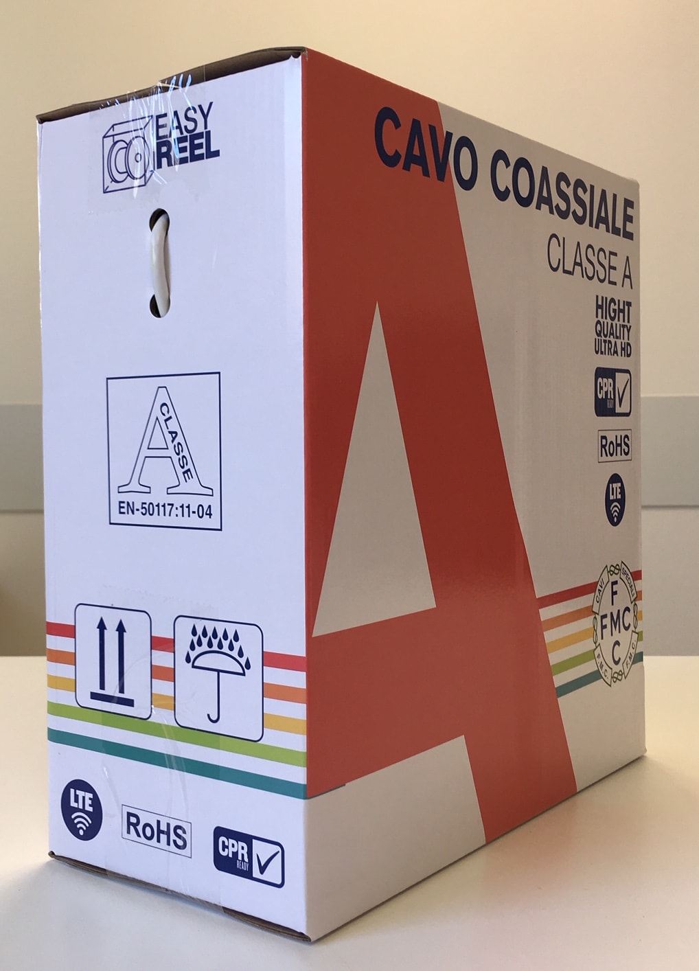 MICRO TEK SRL - MIK355AL0V150-1 COASSIALE TVSAT CLASSE A DA 5.00 MM VERD