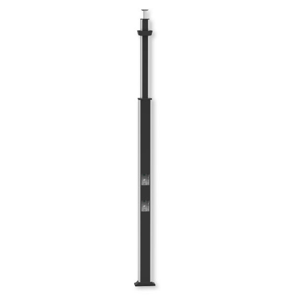 ARNOCANALI SPA - ARNCB1384VA COLONNA TWIN1 H270-380 ALLU NERO