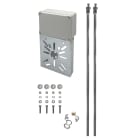UNIERRE SRL UNIPERSO - URRCB3416FZ STAFFA ACCIAIO 130X140X2MM-ZINC.GAL-BOXP