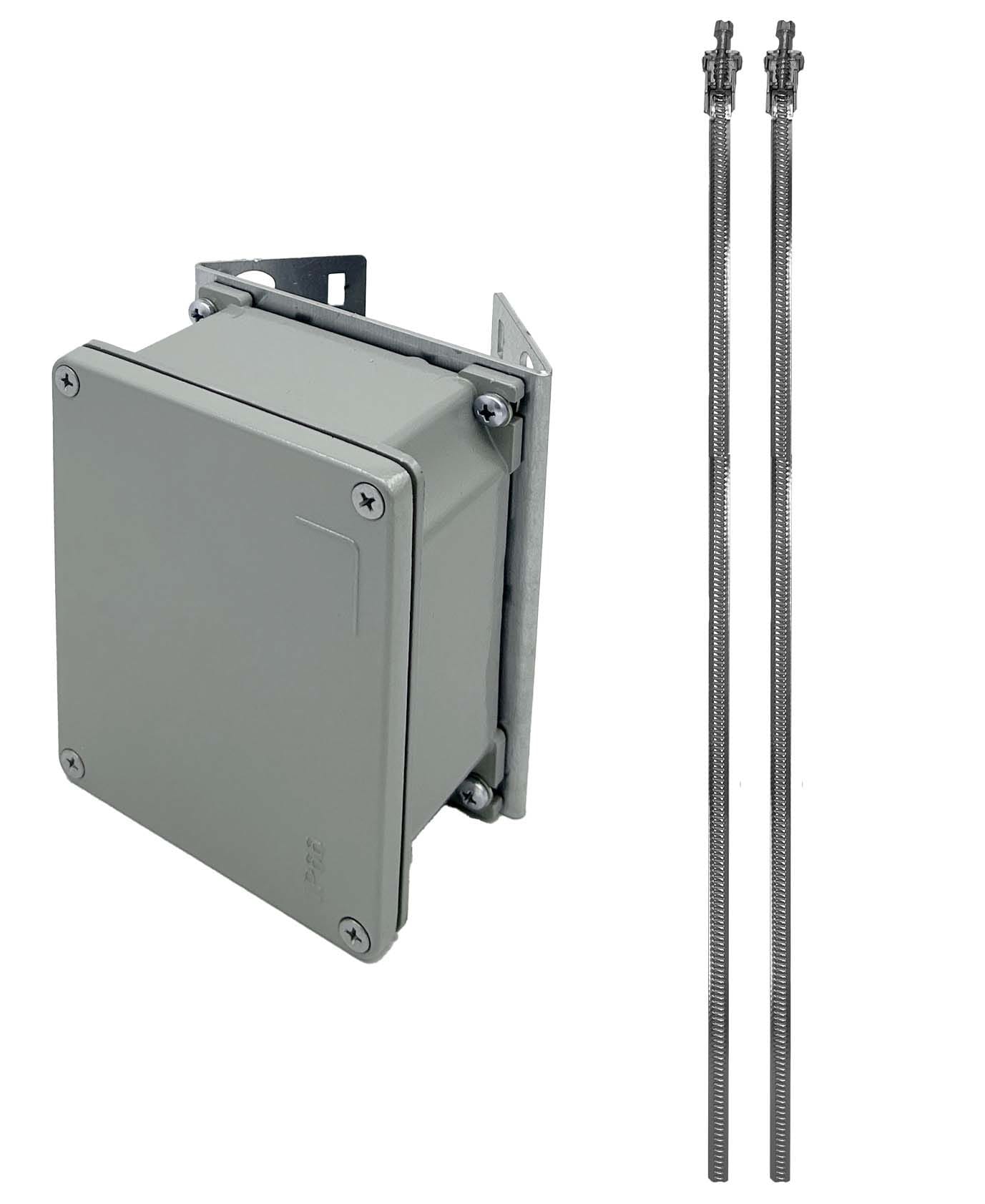 UNIERRE SRL-UNISTAB - URRCB3462FZ STAFFA ACCIAIO-ZINC.GAL-BOXALLUMINIO IP6