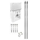 UNIERRE SRL-UNISTAB - URRCB3516FB STAFFA ACCZG BI BOXPVC90IP65 2F PALID80/