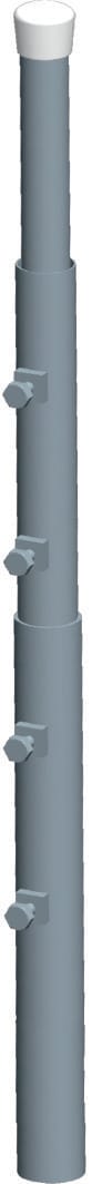 C.B.D. - CBDA037600 PALO TEL.MT2X3 D=30-40 SP.1,4MM