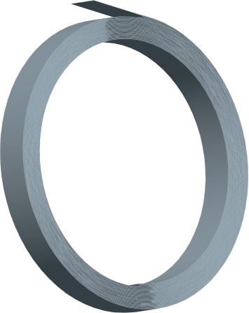 C.B.D. - CBDA054604 NASTRO ZINCATO 40X0,5 MATASSA 25MT
