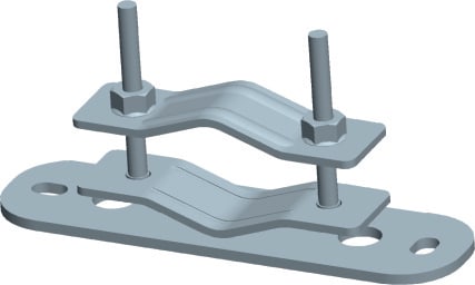 C.B.D. - CBDA055208 ZANCA PARI MURO ELETTR. 210X60X5MM